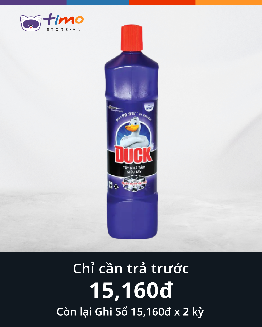  Tẩy Nhà Tắm Duck (Chai 900ml) 