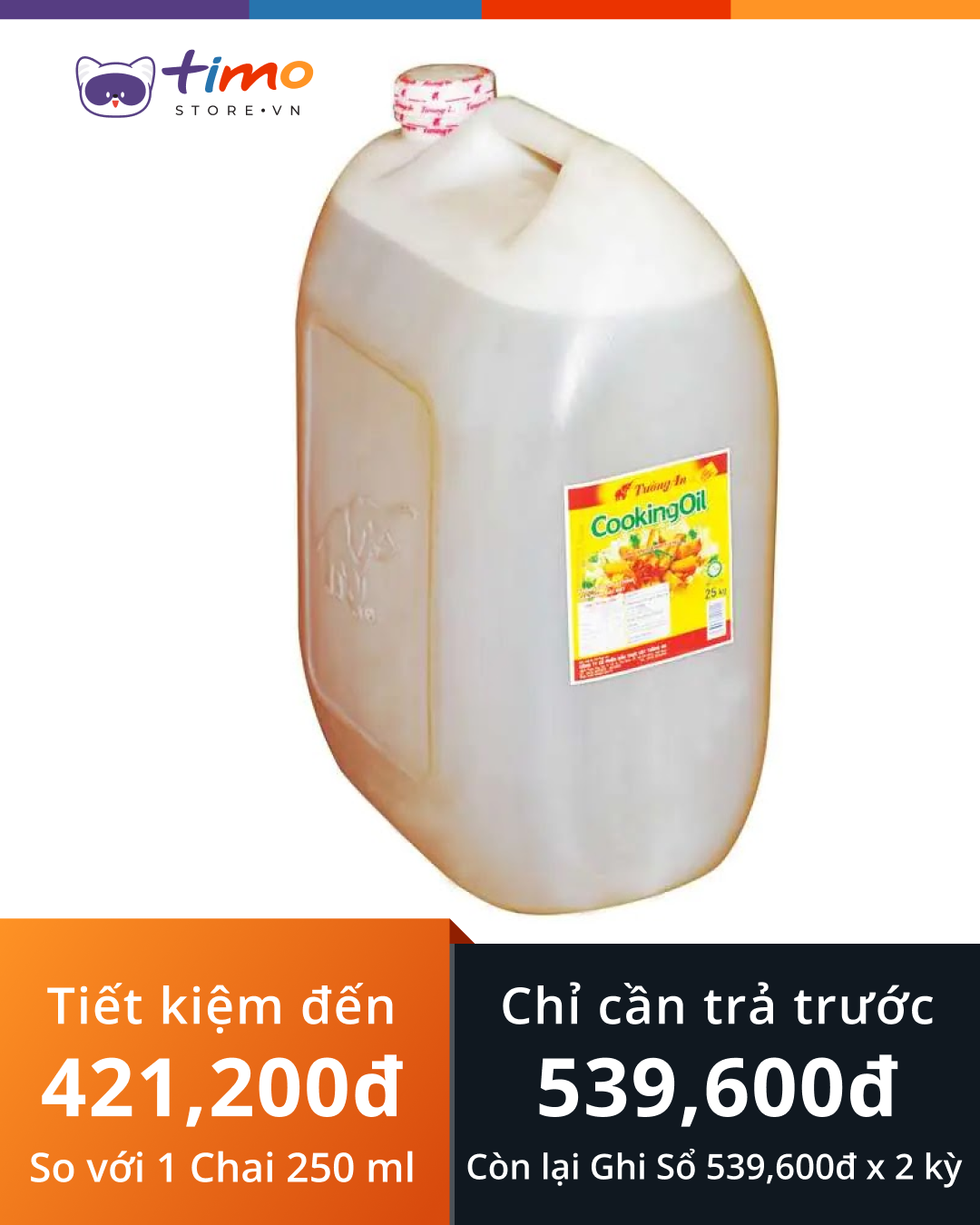  Dầu ăn Tường An (Chai  25L) 