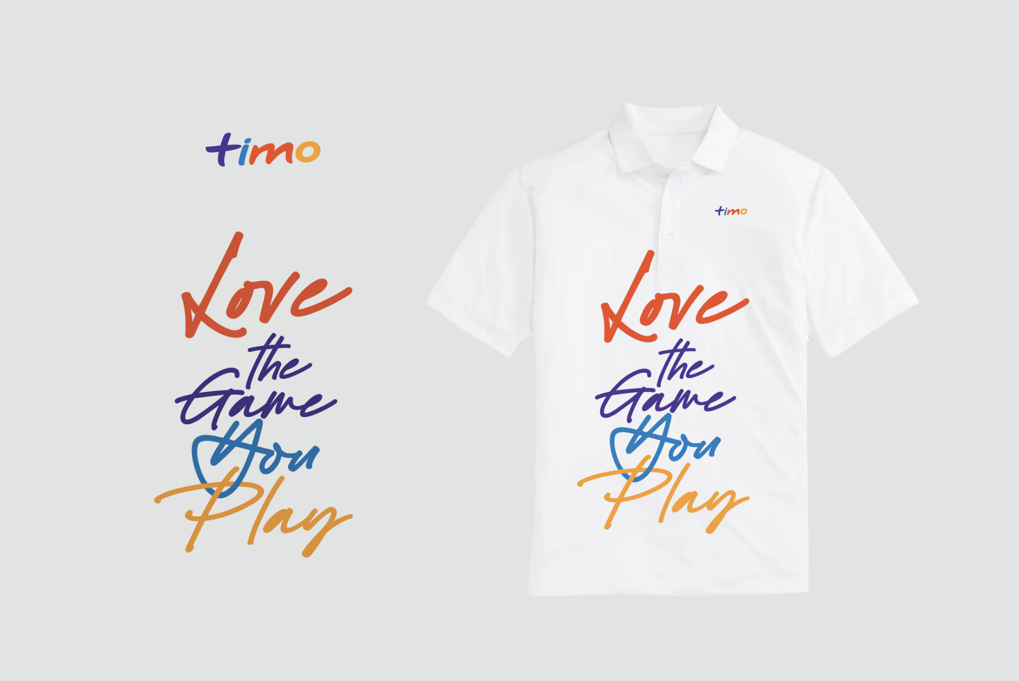  Áo Polo Love the Game you Play 