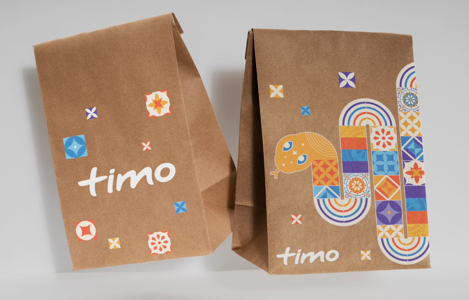  Túi giấy kraft Timo 