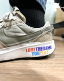  Sticker UV DTF Love the Game you play (1 cái) 