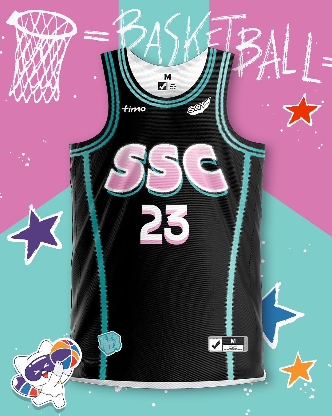  Áo Jersey SSC by Timo x SA 