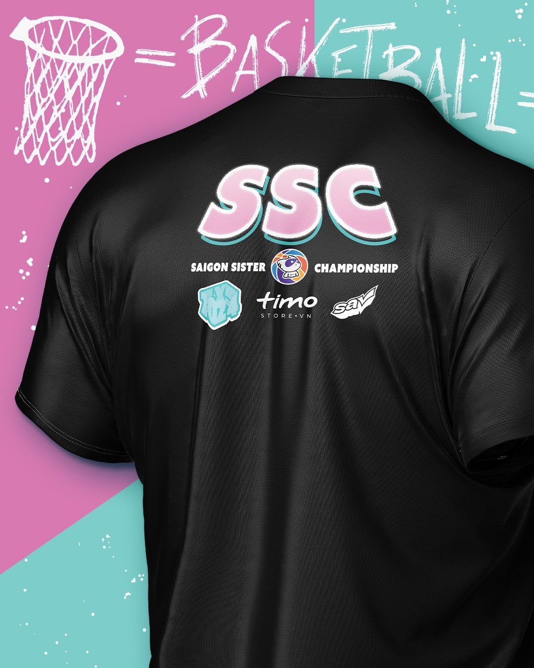  Áo thun thể thao Love the game you play SSC by Timo x SA 
