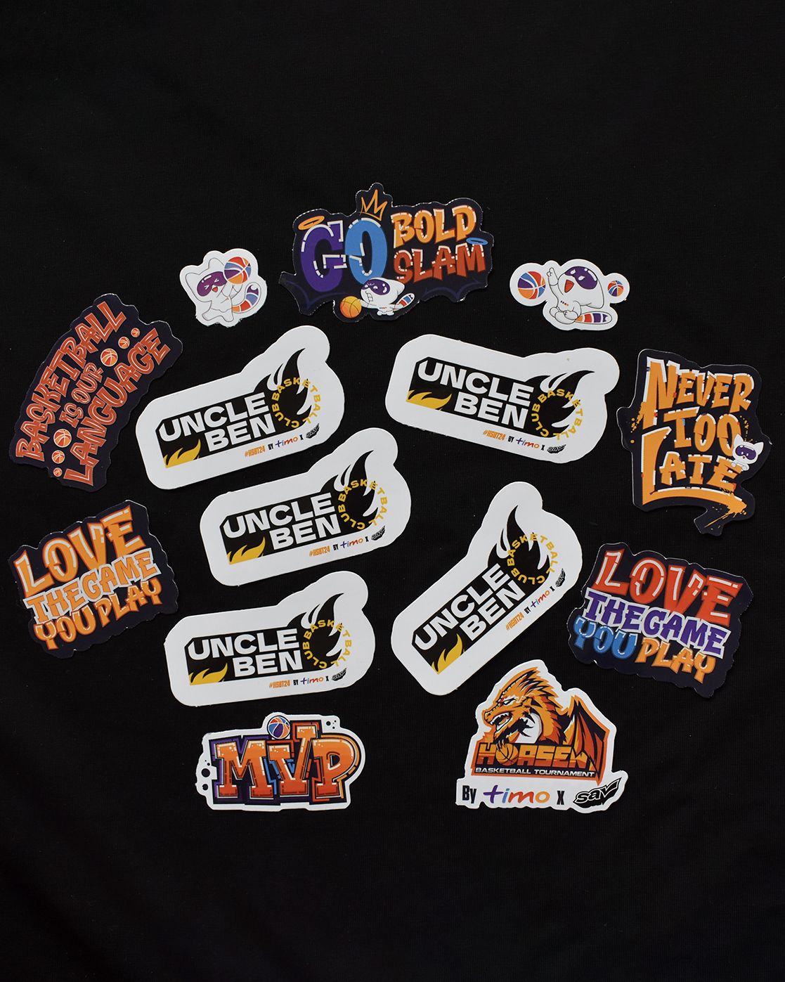  Bộ Sticker All-stars (14 nhãn) 