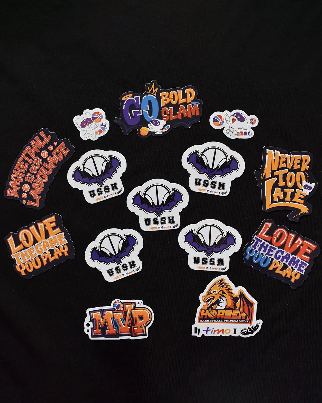  Bộ Sticker All-stars (14 nhãn) 