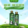  [COMBO] DẦU GỌI - DẦU XẢ STT WHITE 