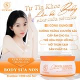  KEM BODY ARBUTIN SỮA NON - KEM DƯỠNG TRẮNG DA TOÀN THÂN STT WHITE 