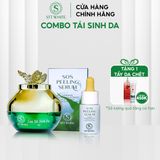  [ Combo kèm Quà Tặng ] Làm mờ nám, tàn nhang, mờ thâm, dưỡng trắng sáng da, phục hồi da hư tổn, tẩy tế bào chết 