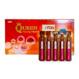  Dịch uống truyền trắng Queen Young Healthy Skin 10 ống/hộp 