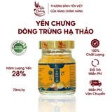  Yến chưng Đông Trùng Hạ Thảo nguyên chất, yến hủ chưng sẵn 70ml - 6 hũ/hộp 