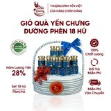  Giỏ yến chưng Đường Phèn Yến Dương 18 Hũ/Giỏ 