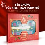  Yến Kids - Yến chưng sẵn nguyên chất cho bé ăn ngon 70ml - 10 hũ/hộp 