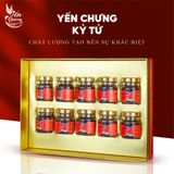  Hộp quà yến chưng Kỷ Tử Yến Dương 10 Hũ/Hộp 