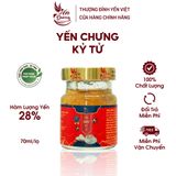  Yến chưng Kỷ Tử, yến hủ chưng sẵn 70ml - 6 hũ/hộp 