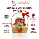  Giỏ yến chưng Kỷ Tử Yến Dương 12 Hũ/Giỏ 