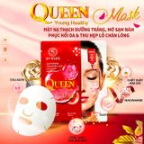  Mặt nạ dưỡng ẩm, dưỡng trắng da, phục hồi da Queen Young Healthy Mask 5 miếng/hộp 