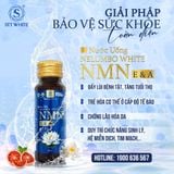  Nước Uống Nelumbo White NMN E&A - STT WHITE (Hộp 10 lọ) 