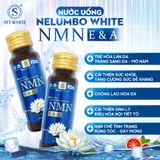  Nước Uống Nelumbo White NMN E&A - STT WHITE (Hộp 10 lọ) 