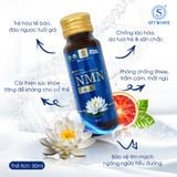  Nước Uống Nelumbo White NMN E&A - STT WHITE (Hộp 10 lọ) 