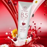  Gel tẩy tế bào chết da mặt, da nhạy cảm B5 Peeling Stt White 180ml 