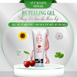  Gel tẩy tế bào chết da mặt, da nhạy cảm B5 Peeling Stt White 180ml 