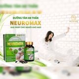  Viên uống giúp ngủ ngon, dưỡng tâm an thần cho người mất ngủ Neromax 30 viên/lọ 