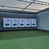  Thảm Swing golf cắm Tee thật 1.25x1.8 m 