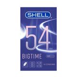  Bao cao su Shell Bigtime - Size 54mm, siêu mỏng, chống tuột, kéo dài thời gian - Hộp 10 cái 