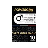  Viên uống tăng kích thước, kéo dài thời gian Powergra For Men (Super Gold Magic) - Hộp 10 viên 