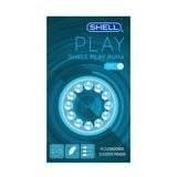  Bao cao su Shell Play Aura 6 tính năng - Hộp 10 cái + 5 vòng đeo kéo dài thời gian 