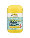  Nature's Way Kids Smart Vita Gummies Multi + Omega 50s For Children 