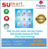  Hộp 12 chai nước rửa tay Fujiful diệt khuẩn dưỡng da 45ml (Tùy chọn Hương) 