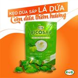  Kẹo Dừa Sáp Lá Dứa 100g - VICOSAP ĐẶC SẢN TRÀ VINH 