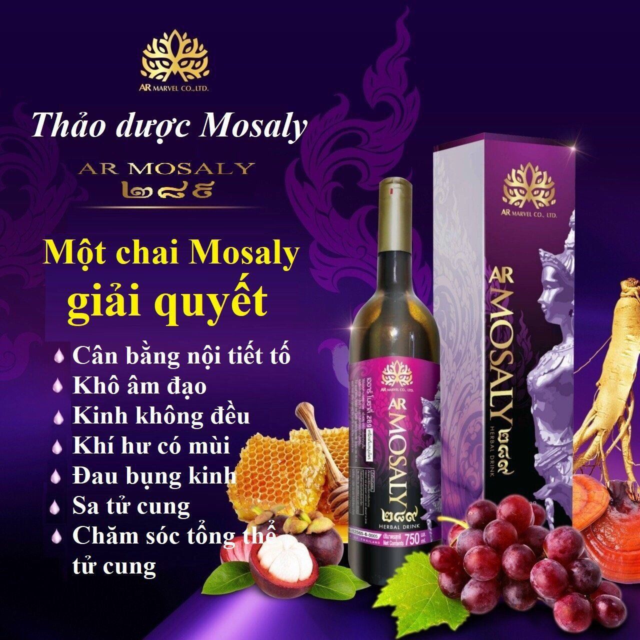  Thảo Dược AR Mosaly Enzyme 