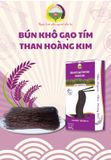 BÚN KHÔ GẠO TÍM THAN HOÀNG KIM (300 gram/hộp) 