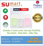  Combo 3 chai nước rửa tay Fujiful (Trái Cây, Lavender, Bạc Hà) 