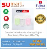  Combo 3 chai nước rửa tay Fujiful (Táo Xanh, Dừa Non, Dâu Tây) 