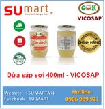  Dừa sáp sợi 400ml - VICOSAP ĐẶC SẢN TRÀ VINH 