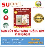  GẠO LỨT NÂU VÀNG HOÀNG KIM (1.8 kg/hộp) 