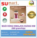  MUỐI HỒNG HIMALAYA HOÀNG KIM (500 gram/hộp) 