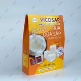  Sữa Chua Dừa Sáp Sấy Khô Giòn Tan 25g - VICOSAP ĐẶC SẢN TRÀ VINH 