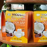  Sữa Chua Dừa Sáp Sấy Khô Giòn Tan 25g - VICOSAP ĐẶC SẢN TRÀ VINH 