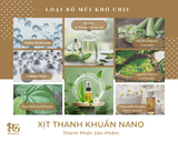  Xịt Thanh Khuẩn Nano Regaly - Khử mùi cơ thể, hôi nách 