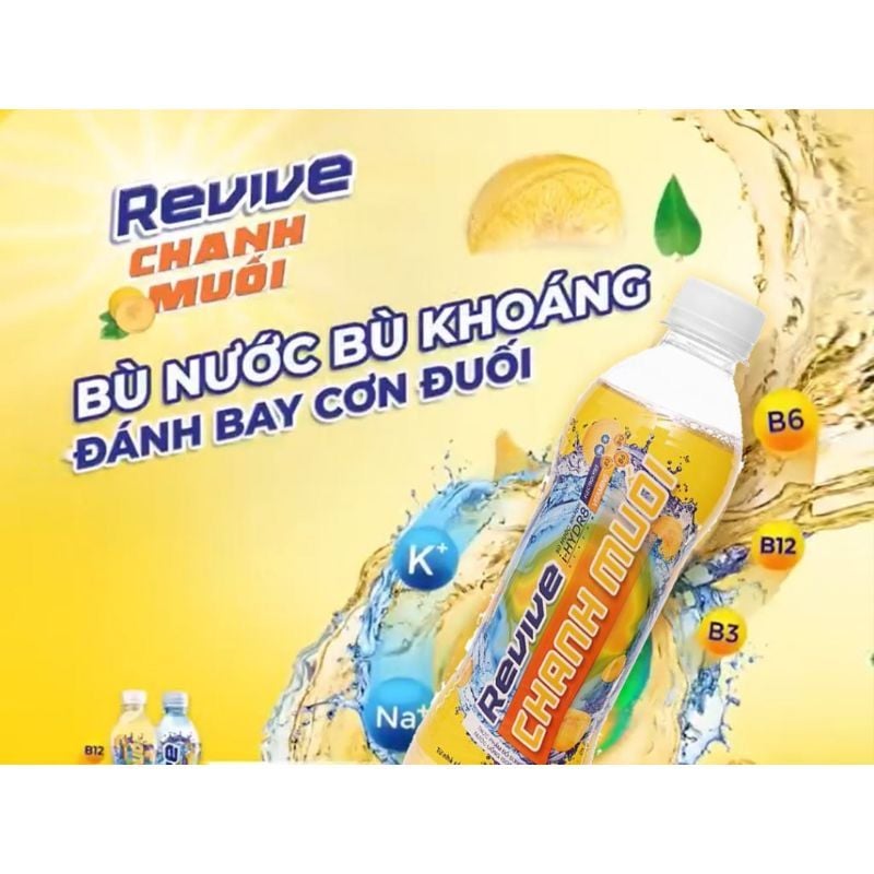 Revive Chanh Muối 390 ml( thùng) – Lins Food Mart