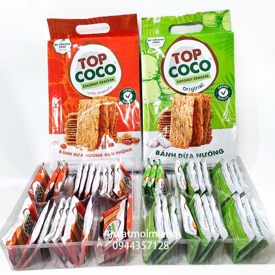 9. So Sánh Bánh Dừa Nướng Top Coco Với Các Sản Phẩm Tương Tự