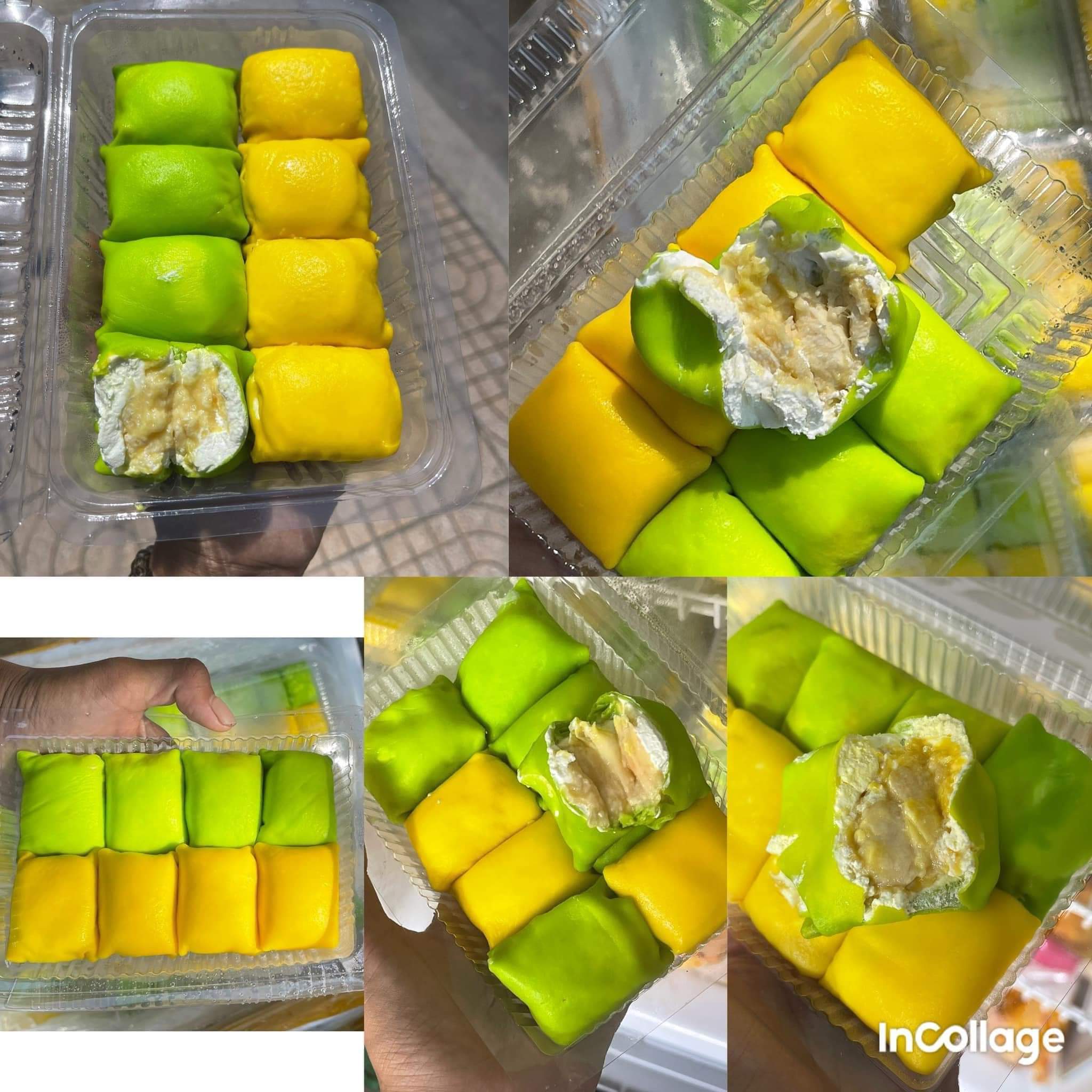 Bánh crepe sầu riêng hộp 6 cái – Lins Food Mart