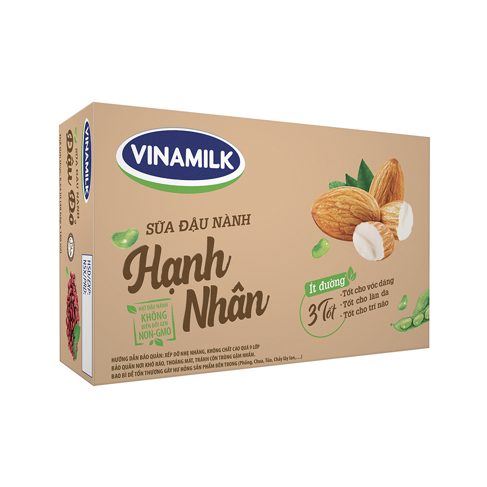Sữa đậu nành hạnh nhân Vinamilk