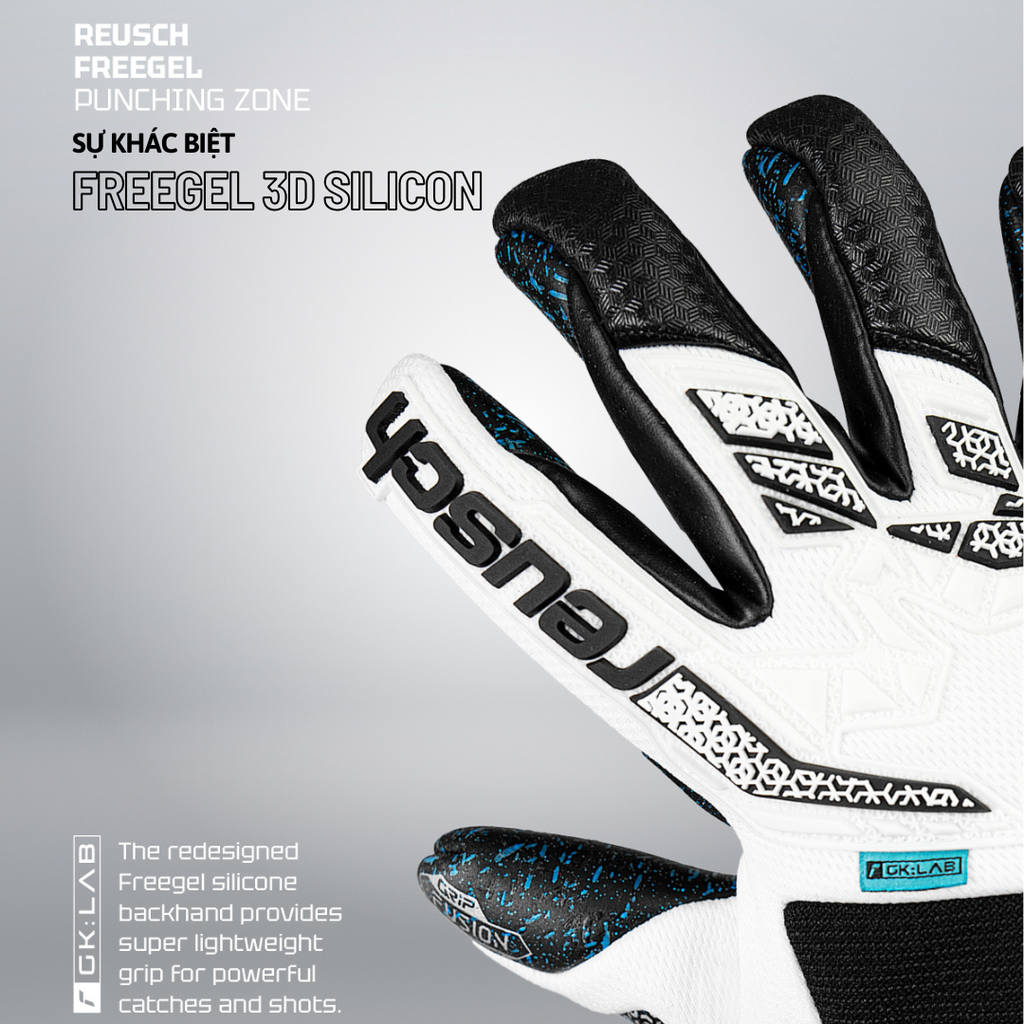 [Siêu Dính] Găng Tay Thủ Môn Reusch Attrakt Freegel Fusion Goaliator 5570995 1125