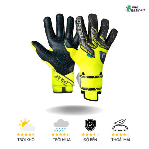 [Dòng Găng Cao Cấp] Găng Tay Thủ Môn Reusch Attrakt Fusion Guardian 5570985 2025