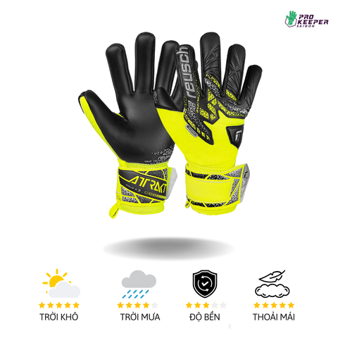 Găng Tay Thủ Môn Reusch Attrakt Gold X NC Junior 5572955 2025